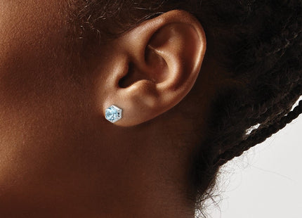 Sterling Silver Earrings Style QE17769BT - Classique Jewelry Inc.