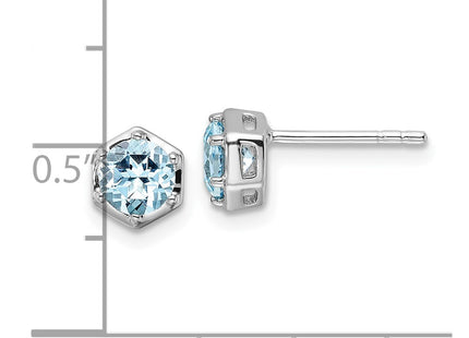 Sterling Silver Earrings Style QE17769BT - Classique Jewelry Inc.