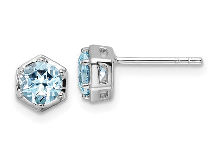 Sterling Silver Earrings Style QE17769BT - Classique Jewelry Inc.