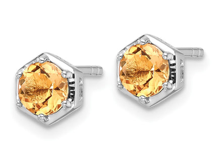 Sterling Silver Earrings Style QE17769CI - Classique Jewelry Inc.