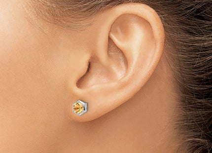 Sterling Silver Earrings Style QE17769CI - Classique Jewelry Inc.