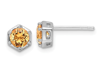 Sterling Silver Earrings Style QE17769CI - Classique Jewelry Inc.