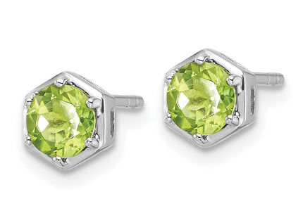 Sterling Silver Earrings Style QE17769PE - Classique Jewelry Inc.