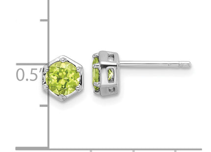 Sterling Silver Earrings Style QE17769PE - Classique Jewelry Inc.