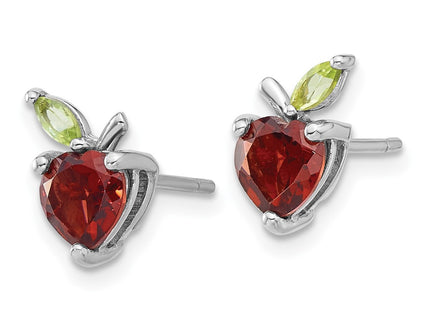 Sterling Silver Earrings Style QE17770GA - Classique Jewelry Inc.
