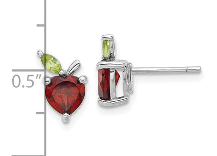 Sterling Silver Earrings Style QE17770GA - Classique Jewelry Inc.