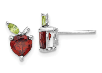 Sterling Silver Earrings Style QE17770GA - Classique Jewelry Inc.