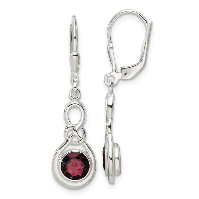 Sterling Silver Earrings Style QE17771GA - Classique Jewelry Inc.