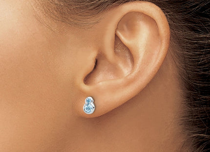 Sterling Silver Earrings Style QE17774BT - Classique Jewelry Inc.