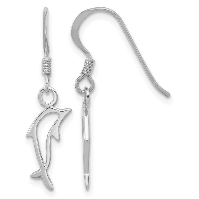 Sterling silver drop earrings