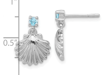 Sterling Silver Earrings Style QE17792 - Classique Jewelry Inc.