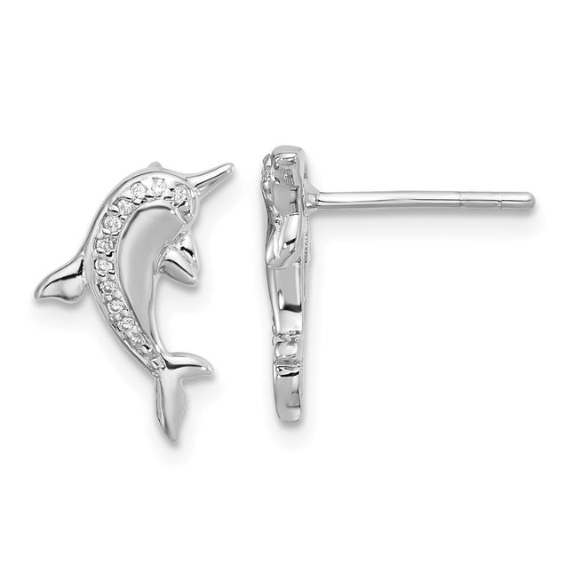 Sterling Silver Earrings Style QE17795 - Classique Jewelry Inc.