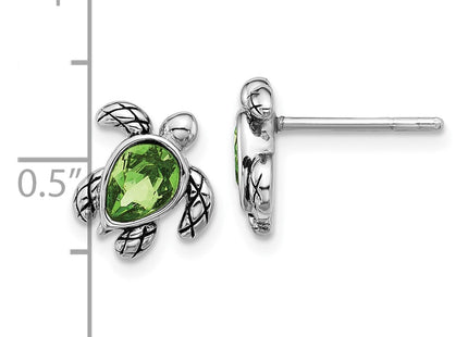 Sterling Silver Earrings Style QE17796AUG - Classique Jewelry Inc.