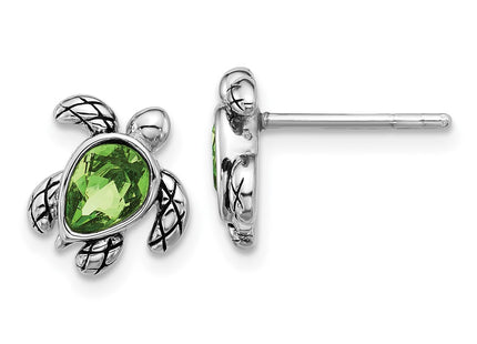 Sterling Silver Earrings Style QE17796AUG - Classique Jewelry Inc.