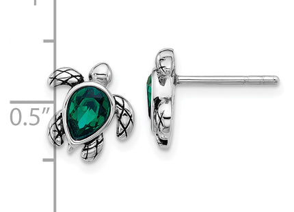 Sterling Silver Earrings Style QE17796MAY - Classique Jewelry Inc.