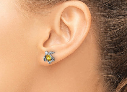 Sterling Silver Earrings Style QE17796NOV - Classique Jewelry Inc.