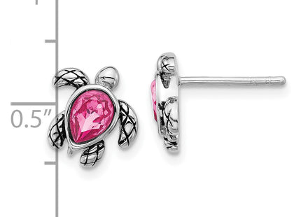 Sterling Silver Earrings Style QE17796OCT - Classique Jewelry Inc.