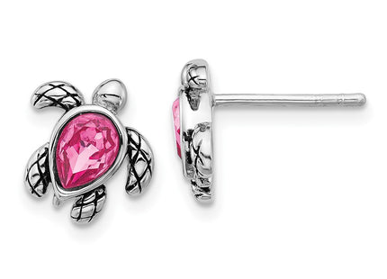 Sterling Silver Earrings Style QE17796OCT - Classique Jewelry Inc.