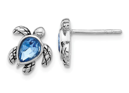 Sterling Silver Earrings Style QE17796SEP - Classique Jewelry Inc.