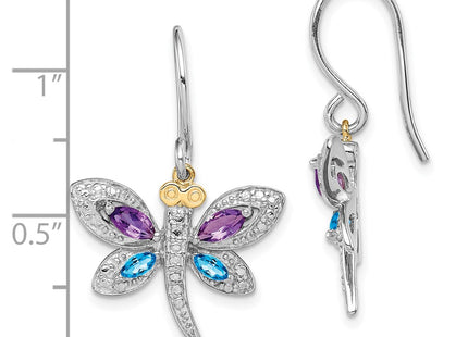 Sterling Silver Earrings Style QE17799 - Classique Jewelry Inc.