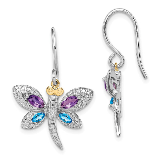 Sterling Silver Earrings Style QE17799 - Classique Jewelry Inc.