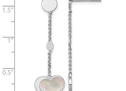 Sterling Silver Earrings Style QE17803 - Classique Jewelry Inc.