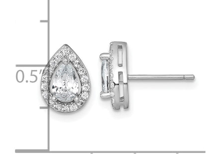 Sterling Silver Earrings Style QE17808 - Classique Jewelry Inc.