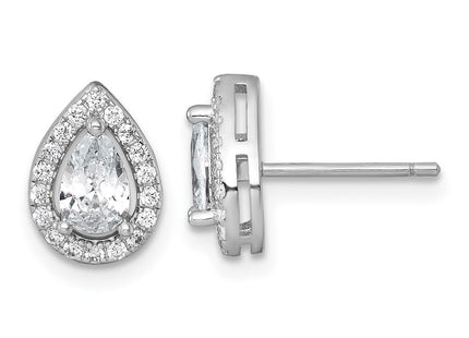 Sterling Silver Earrings Style QE17808 - Classique Jewelry Inc.