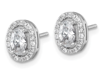Sterling Silver Earrings Style QE17809 - Classique Jewelry Inc.