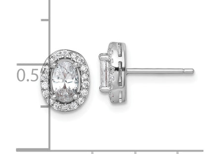 Sterling Silver Earrings Style QE17809 - Classique Jewelry Inc.