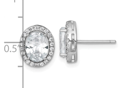 Sterling Silver Earrings Style QE17810 - Classique Jewelry Inc.