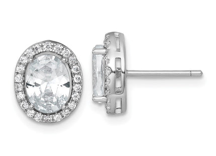 Sterling Silver Earrings Style QE17810 - Classique Jewelry Inc.