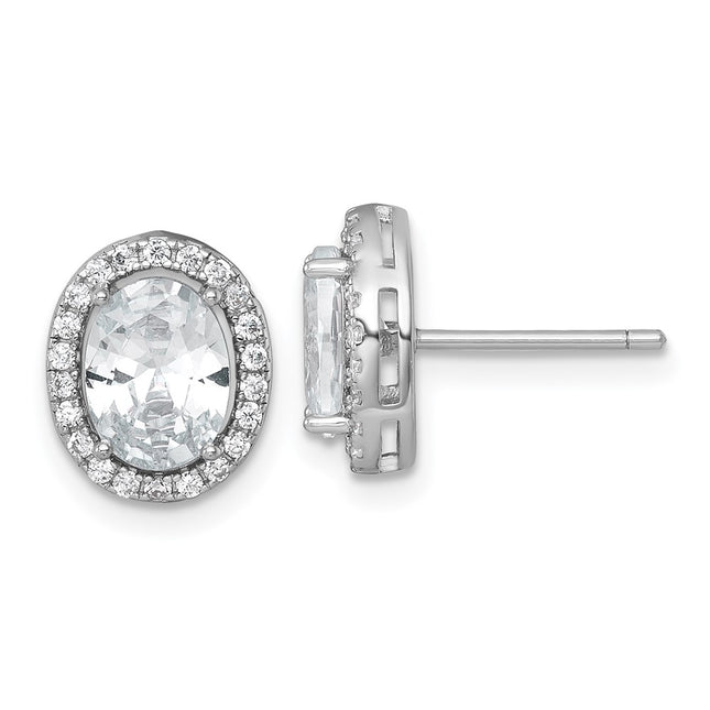 Sterling Silver Earrings Style QE17810 - Classique Jewelry Inc.
