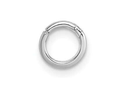 Sterling silver hoop earrings