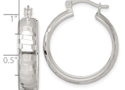 Sterling Silver Earrings Style QE17822 - Classique Jewelry Inc.