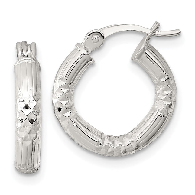 Sterling Silver Earrings Style QE17845 - Classique Jewelry Inc.