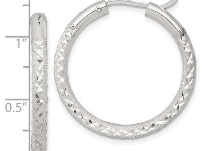 Sterling Silver Earrings Style QE17853 - Classique Jewelry Inc.