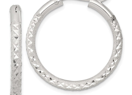 Sterling Silver Earrings Style QE17853 - Classique Jewelry Inc.