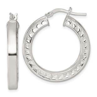 Sterling Silver Earrings Style QE17860 - Classique Jewelry Inc.