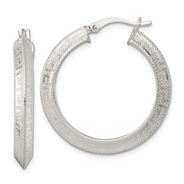 Sterling Silver Earrings Style QE17861 - Classique Jewelry Inc.