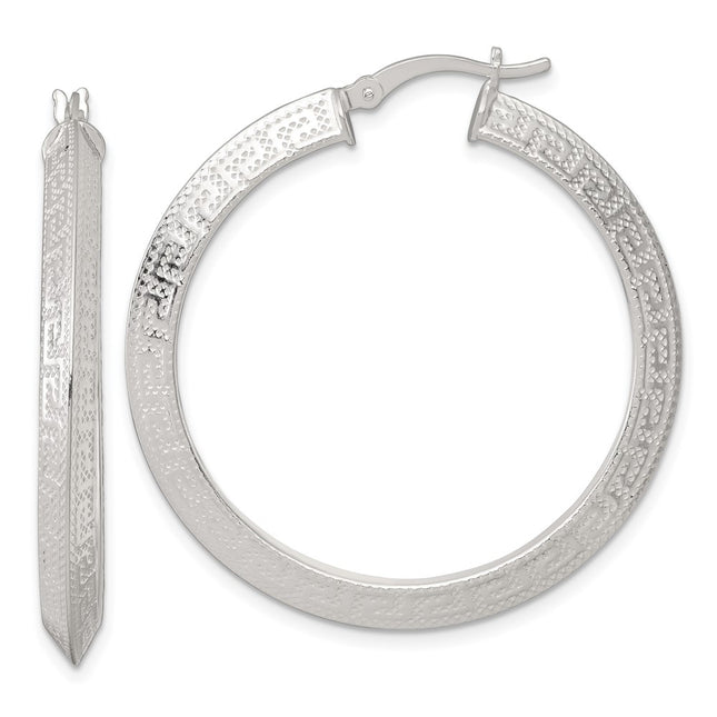Sterling Silver Earrings Style QE17863 - Classique Jewelry Inc.