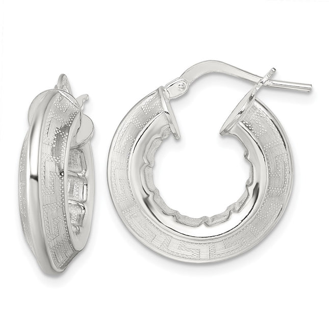 Sterling Silver Earrings Style QE17864 - Classique Jewelry Inc.