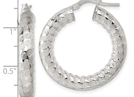 Sterling Silver Earrings Style QE17873 - Classique Jewelry Inc.