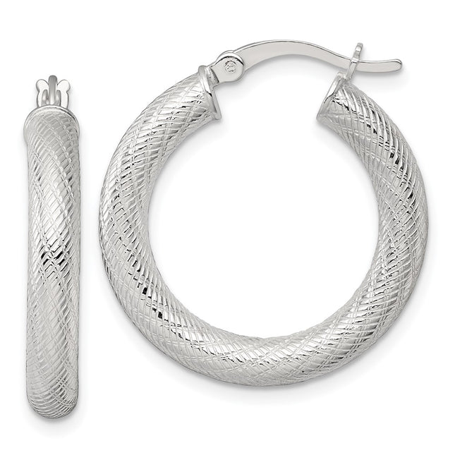 Sterling Silver Earrings Style QE17883 - Classique Jewelry Inc.