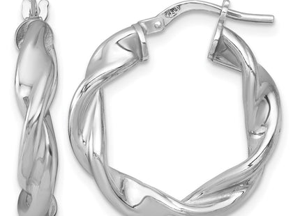Sterling silver hoop earrings