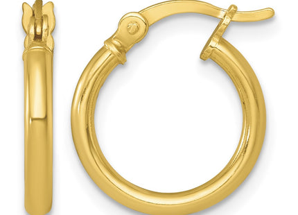 Sterling silver hoop earrings