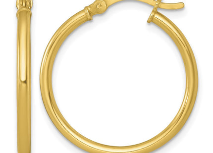 Sterling silver hoop earrings