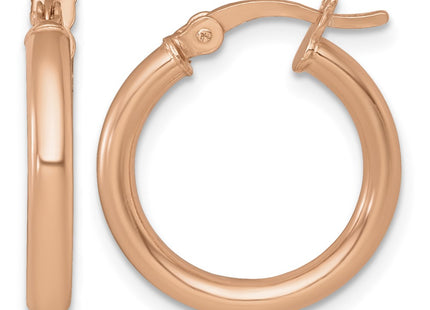 Sterling silver hoop earrings