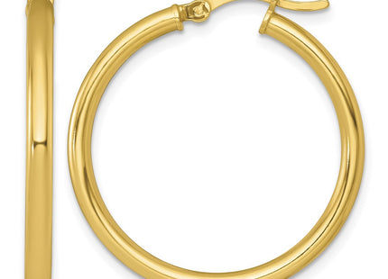 Sterling silver hoop earrings
