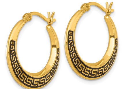 Sterling Silver Earrings Style QE17910GP - Classique Jewelry Inc.